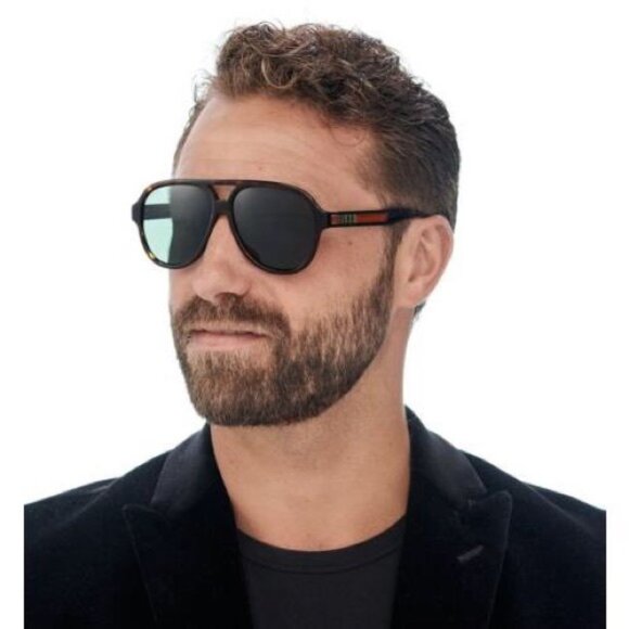 - Gucci sunglasses for men - Blue - 58/13/150 - Picture 1 of 7